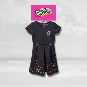 Roxy Ring Shopkins Black and Pink Dress